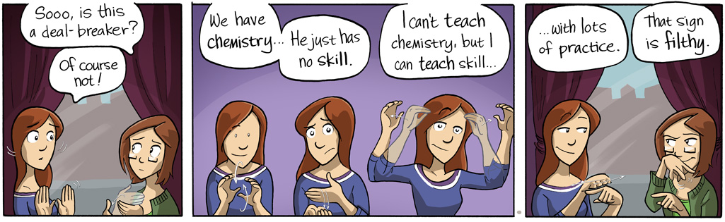 Girls with Slingshots