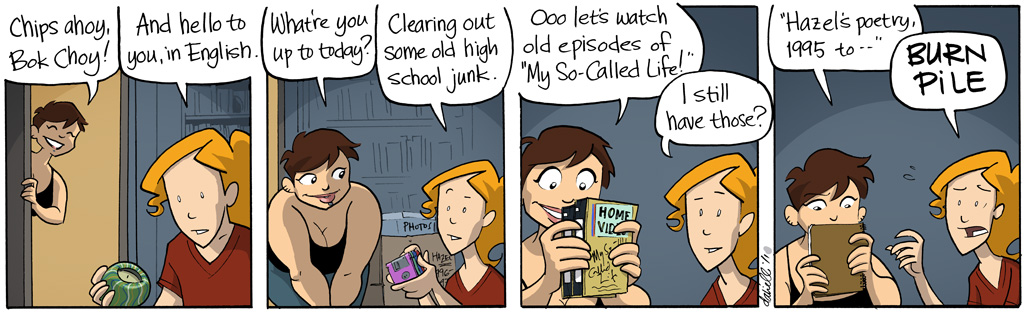 Girls with Slingshots