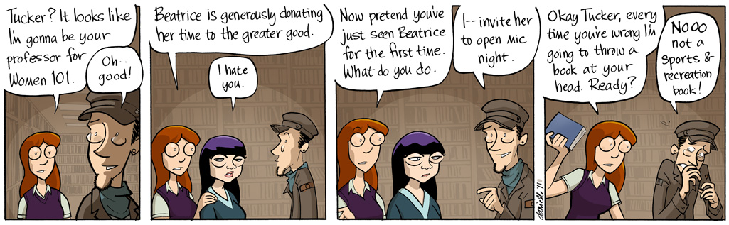 Girls with Slingshots