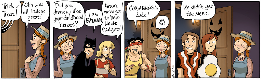 Girls with Slingshots