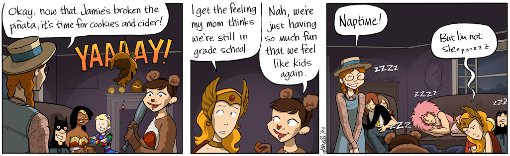 Girls with Slingshots