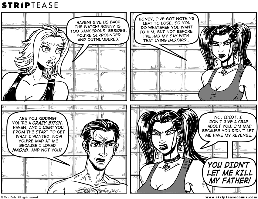 Strip Tease Comic