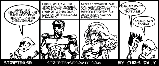 Strip Tease Comic
