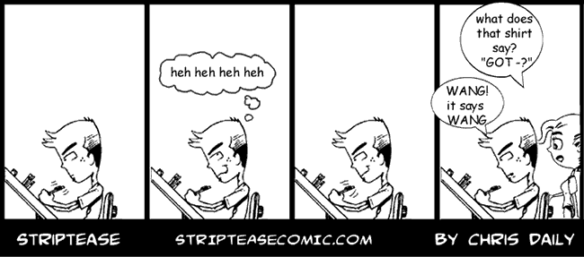 Strip Tease Comic