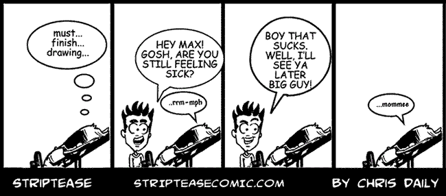 Strip Tease Comic