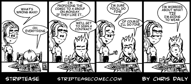 Strip Tease Comic