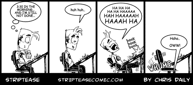 Strip Tease Comic