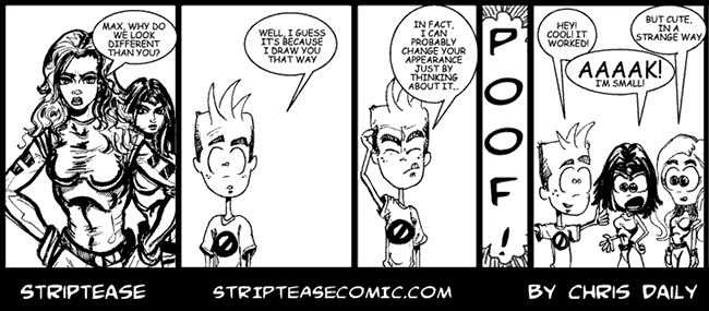 Strip Tease Comic