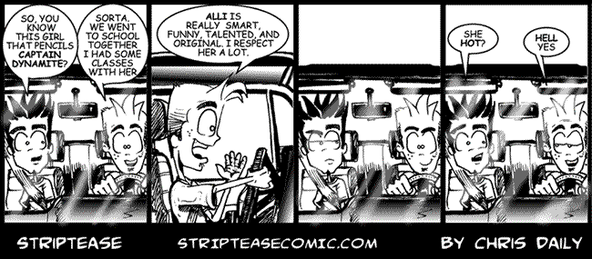Strip Tease Comic