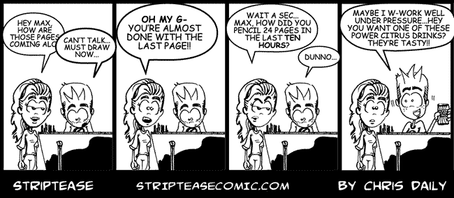 Strip Tease Comic