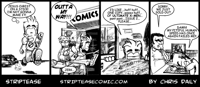 Strip Tease Comic