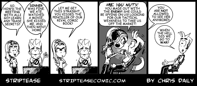 Strip Tease Comic