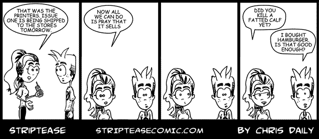Strip Tease Comic