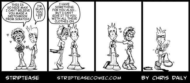 Strip Tease Comic
