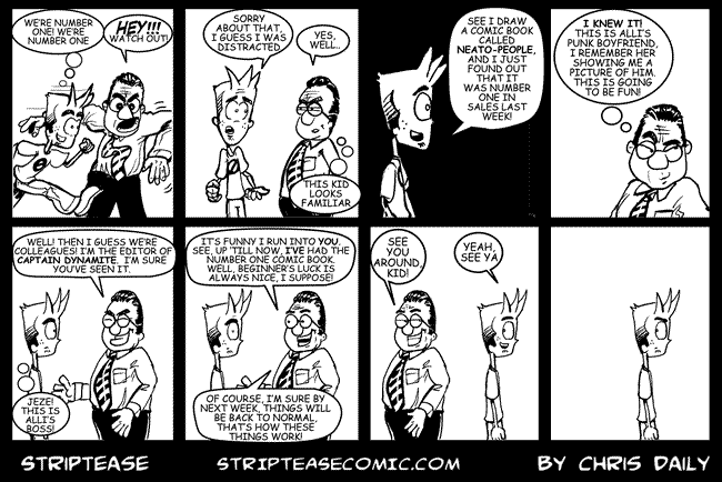 Strip Tease Comic