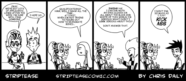 Strip Tease Comic