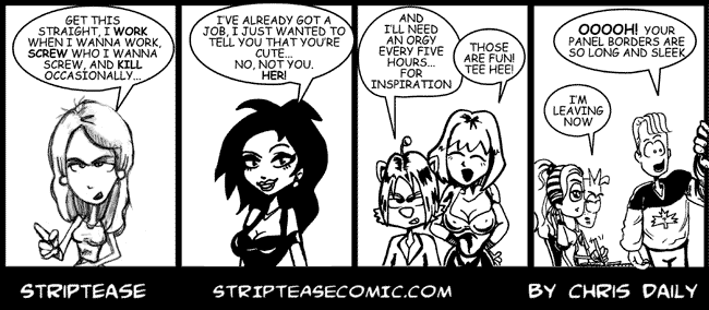 Strip Tease Comic