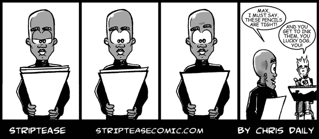 Strip Tease Comic