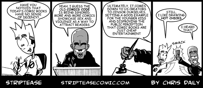 Strip Tease Comic