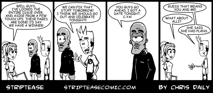 Strip Tease Comic
