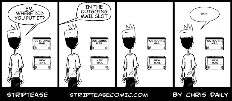 Strip Tease Comic