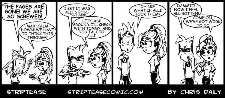 Strip Tease Comic