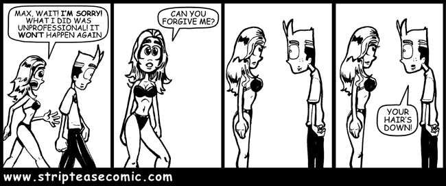Strip Tease Comic