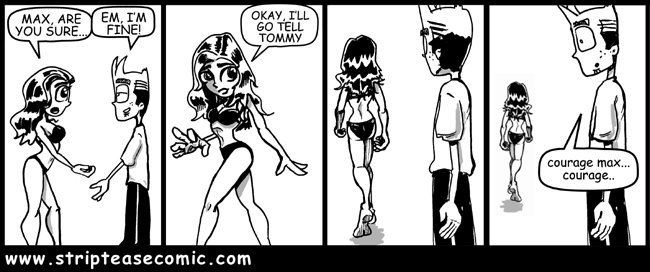Strip Tease Comic