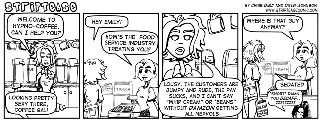 Strip Tease Comic