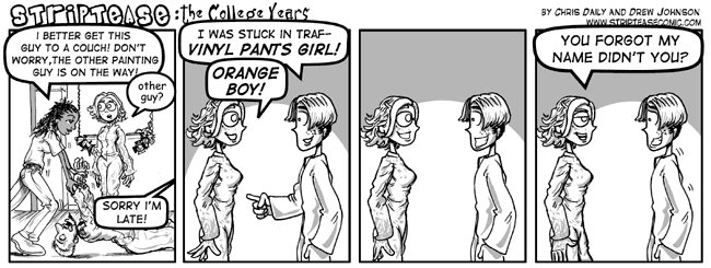 Strip Tease Comic