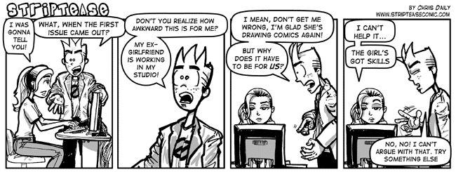 Strip Tease Comic