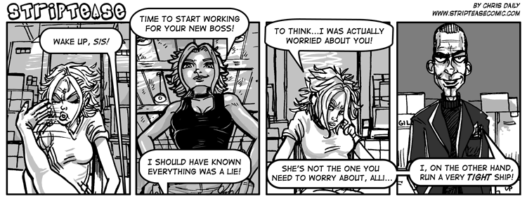 Strip Tease Comic
