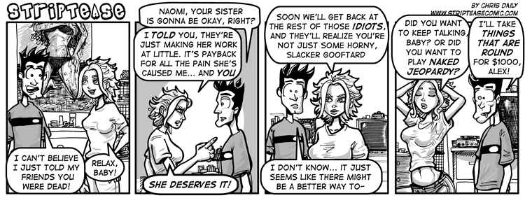 Strip Tease Comic