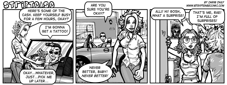 Strip Tease Comic