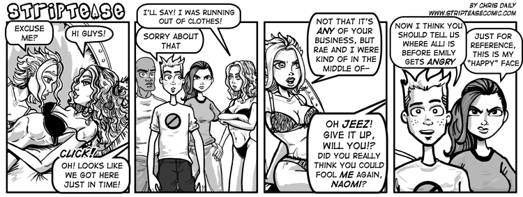 Strip Tease Comic