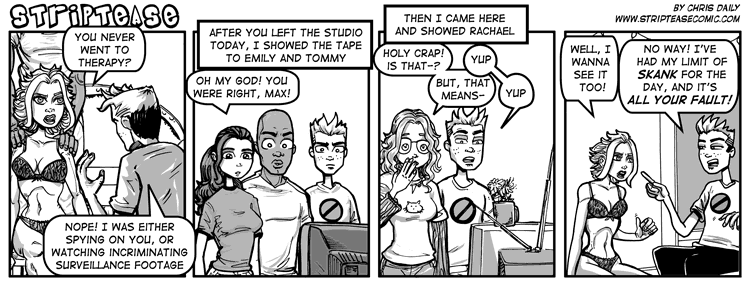 Strip Tease Comic