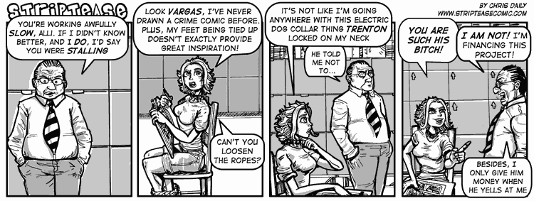 Strip Tease Comic