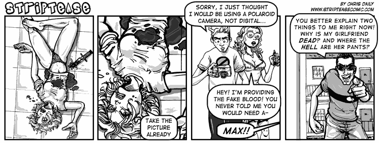 Strip Tease Comic