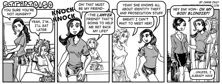 Strip Tease Comic