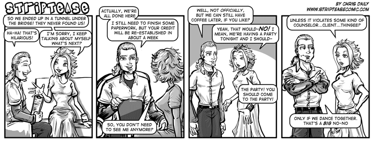 Strip Tease Comic