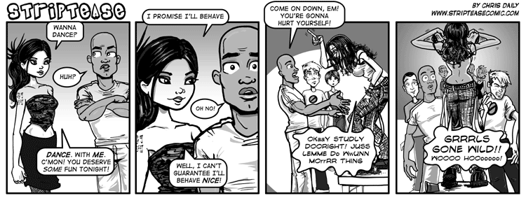 Strip Tease Comic