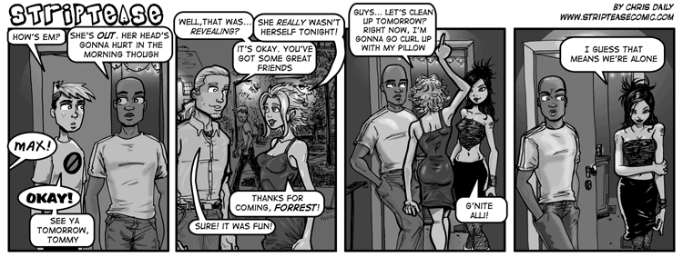 Strip Tease Comic