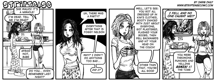 Strip Tease Comic