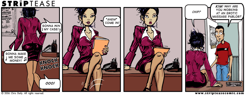 Strip Tease Comic
