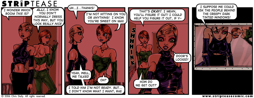 Strip Tease Comic