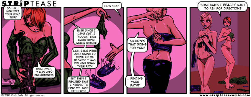 Strip Tease Comic