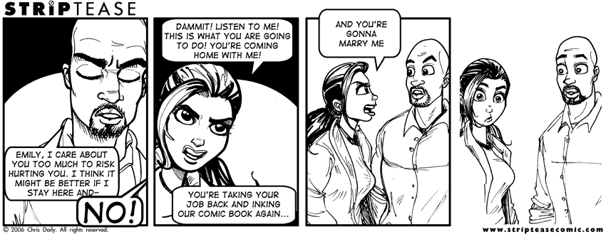 Strip Tease Comic