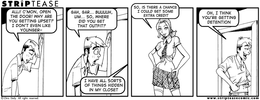 Strip Tease Comic
