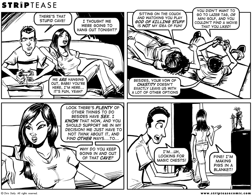 Strip Tease Comic