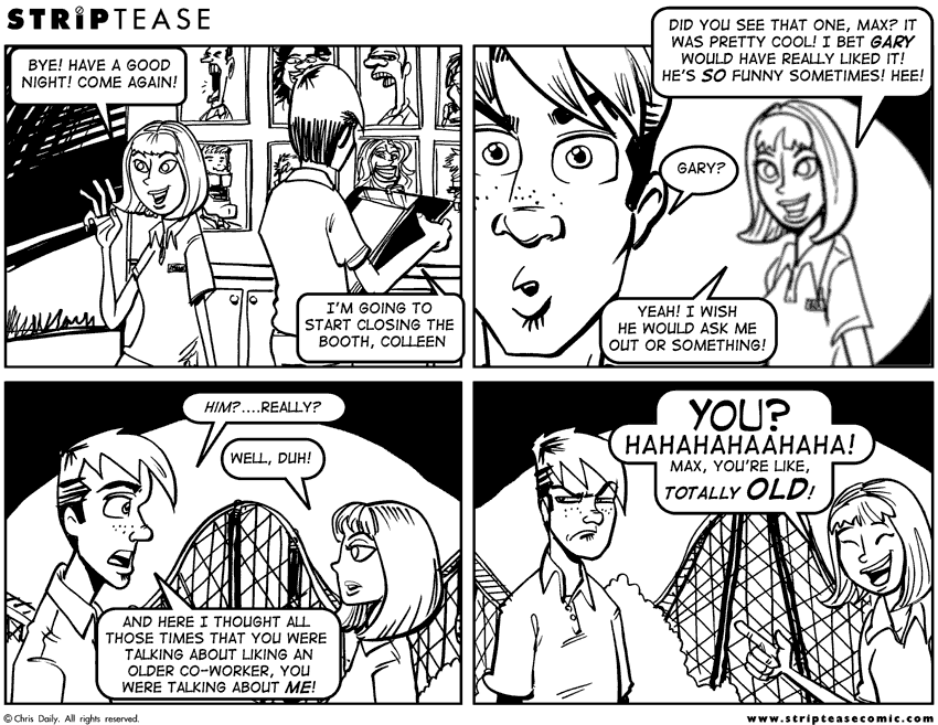 Strip Tease Comic
